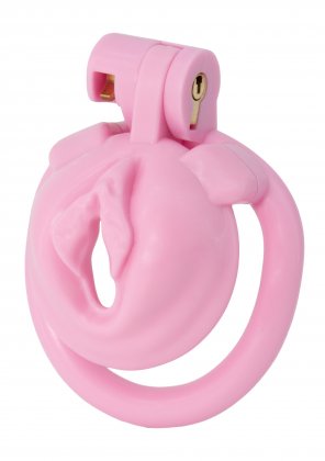 Sissy Trainer Cock Lock X-Short Pink
