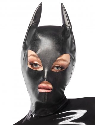Head Mask Bat Woman