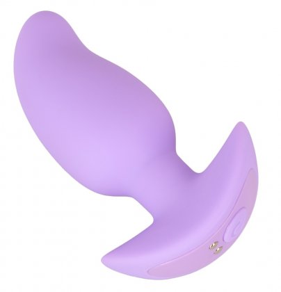 Vibrating Curved Mini Butt Plug