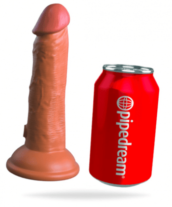 6 Vibrating + Dual Density Silicone Cock