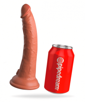 7“ Dual Density Silicone Cock