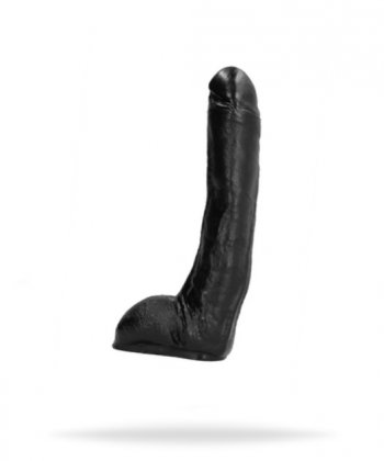 All Black Realistic Dildo 29 cm