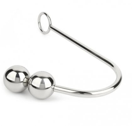 Anal Hook Double Balls 40+40mm