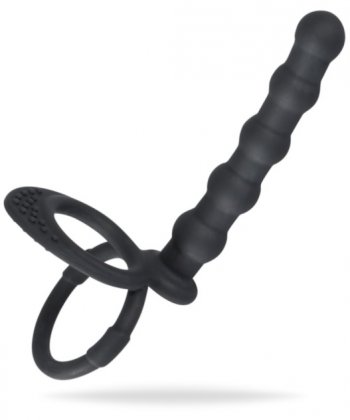 Black Velvets Cock & Ball Ring