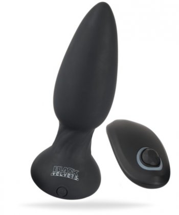 Black Velvet Vibrating Plug