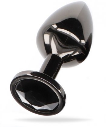 Butt Plug With Diamond Jewel Medium