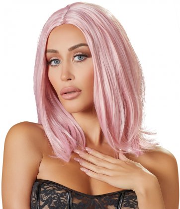 Cottelli Short Pink Wig