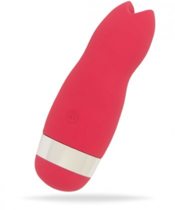 Vibrator tillverkad av högkvalitativ silikon. Uppladdningsbar och helt vattentät. 7 intensiva funktioner och 3 hastigheter.