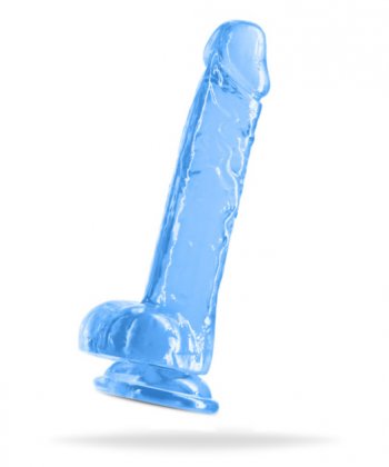Fantasia Dildo Ballsy 6.5" Blå