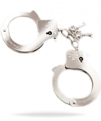 Fifty Shades Of Grey Metal Handcuffs