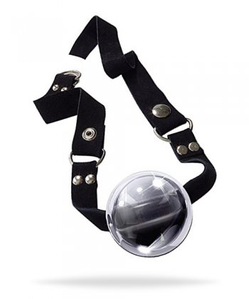 Icicles Hand Blown Glass Ball Gag