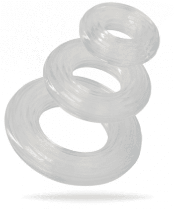 Premium Silicone Ring Set 3st penisringar