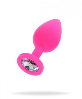 Diamond Booty Jewel Medium Pink