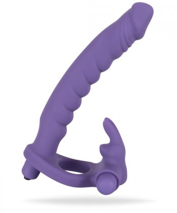 Strap-on Dildo for him Purple