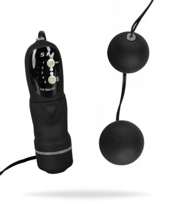 Velvet Vibrating Black Balls