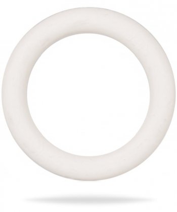 White Rubber Ring 3,75cm
