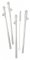 Glass Drinking Straw Willy 4-Pack
