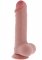 Deluxe Dual Density Thick Dildo TPE 28 cm