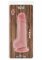 Deluxe Dual Density Thick Dildo TPE 34.5 cm