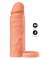Penis Sleeve Liquid Silicone Ring 15 cm Beige