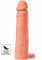Penis Sleeve Liquid Silicone Ring 20 cm Beige