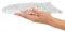 Crystal Skin Penis Sleeve 27,8 cm - Transparant och texturerad penissleeve
