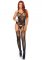 Seamless Lace Net Suspender Bodystocking