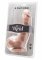Cock 8 Inch With Balls - Beige svart dong med sugpropp