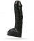 All Black Realistic Dildo 29 cm