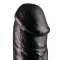 All Black Realistic Dildo 29 cm