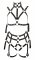 Bad Kitty Bondage Harness Set