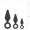 Buttplugs With Pull Ring Set