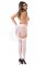 Daring Bra & Garter Panty Set Vit