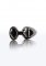 Butt Plug With Diamond Jewel Medium