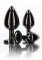 Butt Plug With Diamond Jewel Medium