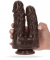Caino and Abele Double Dildo - Brown