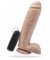 Realistisk dildo med multispeed vibrator. Tysta vibrationer och en realistisk design. Högkvalitativ PVC. Batteridriven.