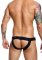 DNGEON Cockring Jockstrap - Black