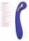 Lila vibrator med 7 vibrationer och 5 e-stim funktioner. Uppladdningsbar, vattentät, lätt böjt skaft. Enkel att använda.