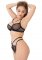 Fishnet Bra Set With Straps