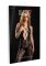 Daring Floral Halter Bodystocking ONESIZE