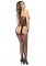Daring Floral Suspender Bodystocking ONESIZE