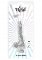 Get Real Clear Dildo w. Balls 6 inch