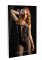 Daring Hex and Lace Net Bodystocking ONESIZE