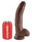 King Cock 9 Inch With Balls Flesh