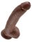 King Cock 9 Inch With Balls Flesh