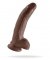 King Cock 9 Inch With Balls Flesh