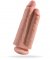 King Cock 9" Two Cocks One Hole