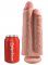 King Cock 9" Two Cocks One Hole