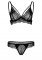 Daring Lace Bra and Crotchless Panty